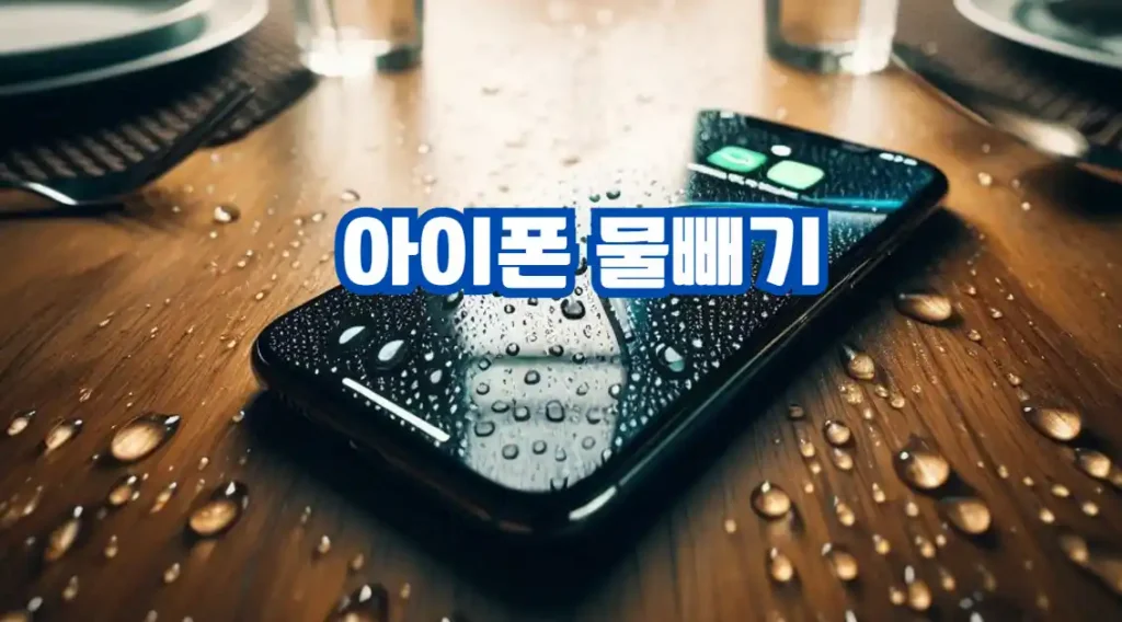 아이폰 물빼기 썸네일